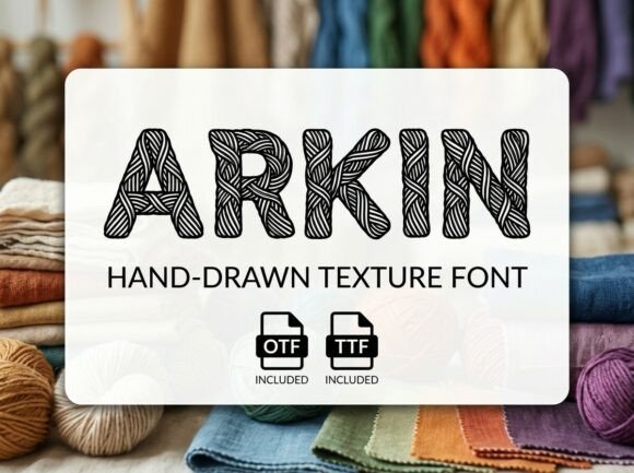 Arkin: A Tactile Display Typeface for Textile Brands