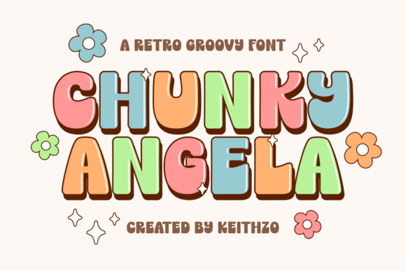 Bringing Back the Groove: Why Chunky Angela is the Ultimate Retro Display Font
