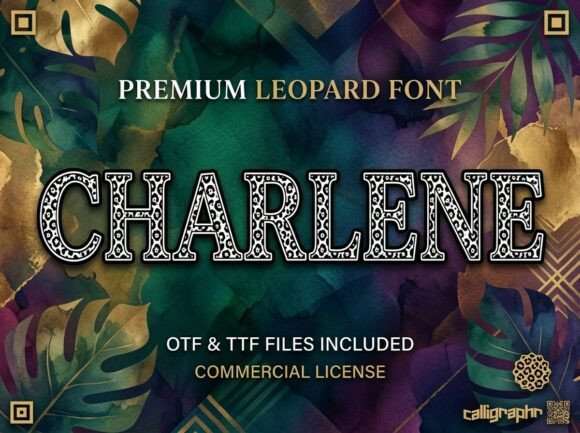 Charlene Font: A Bold Decorative Display Typeface