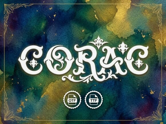 Corac: Strategic Application of Decorative Display Typography