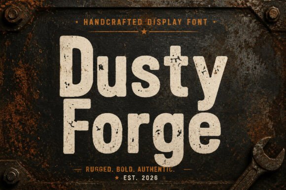 Dusty Forge: Integrating Authentic Western Typography into Modern Design Workflows
