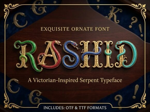 Evaluating Rashid: A Practical Guide to Serpent-Inspired Victorian Typography