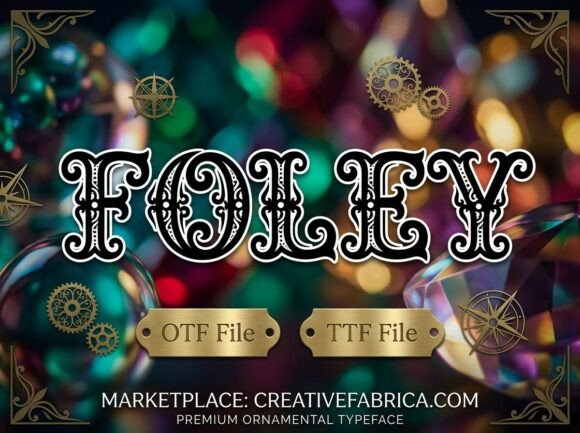 Foley: Elevating Visual Identity Through Ornamental Typography