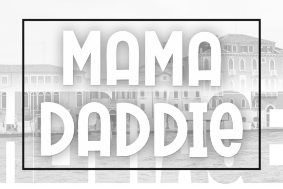 Mama Daddie: Strategic Application of Organic Script in Brand Identity