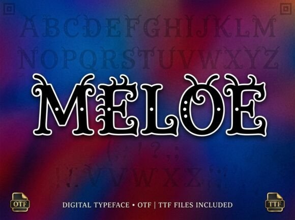 Meloe: Bringing Whimsy and Structural Weight to Modern Display Typography