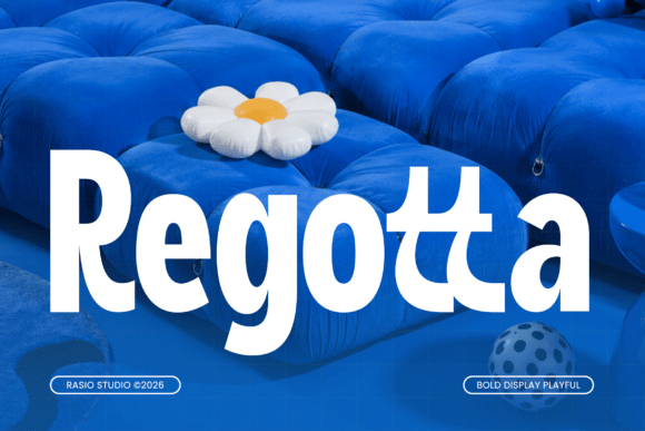 Regotta: Leveraging Bold, Playful Typography in Modern Brand Strategy