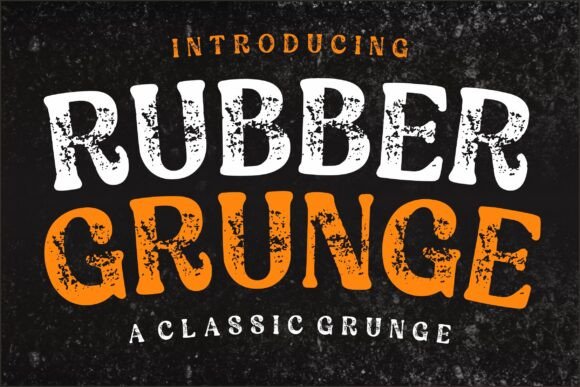 Rubber Grunge: Using Vintage Display Typography Without Compromising Readability