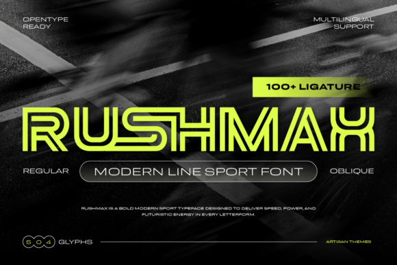 Rushmax: A Practical Review of a Modern Sport Typeface