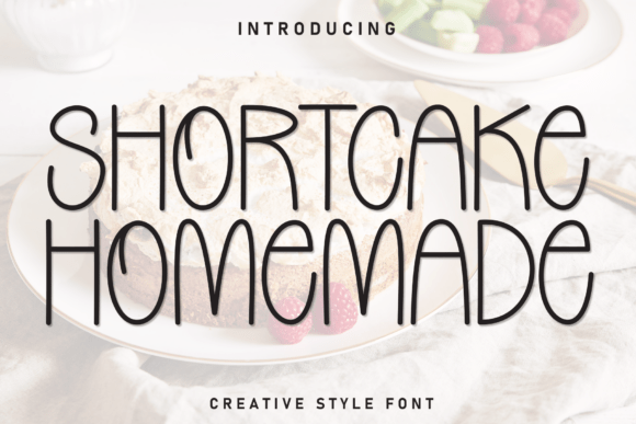 Shortcake Homemade: Elevating Artisanal Branding with Modern Typography
