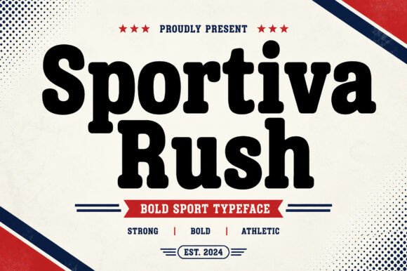 Sportiva Rush: Bold Typography for Athletic Design
