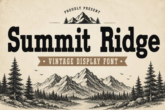 Summit Ridge: A Practical Guide to Vintage Outdoor Typography