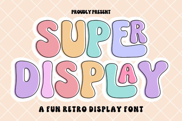 Super Display Font: A Complete Guide to Retro Bubble Typography for Modern Creators