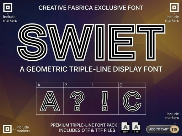 Swiet: Accelerating Visual Identity with Retro-Racing Typography