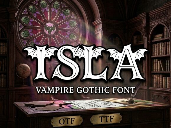 Unleashing Dark Elegance: A Designer’s Guide to the Isla Vampire Gothic Font